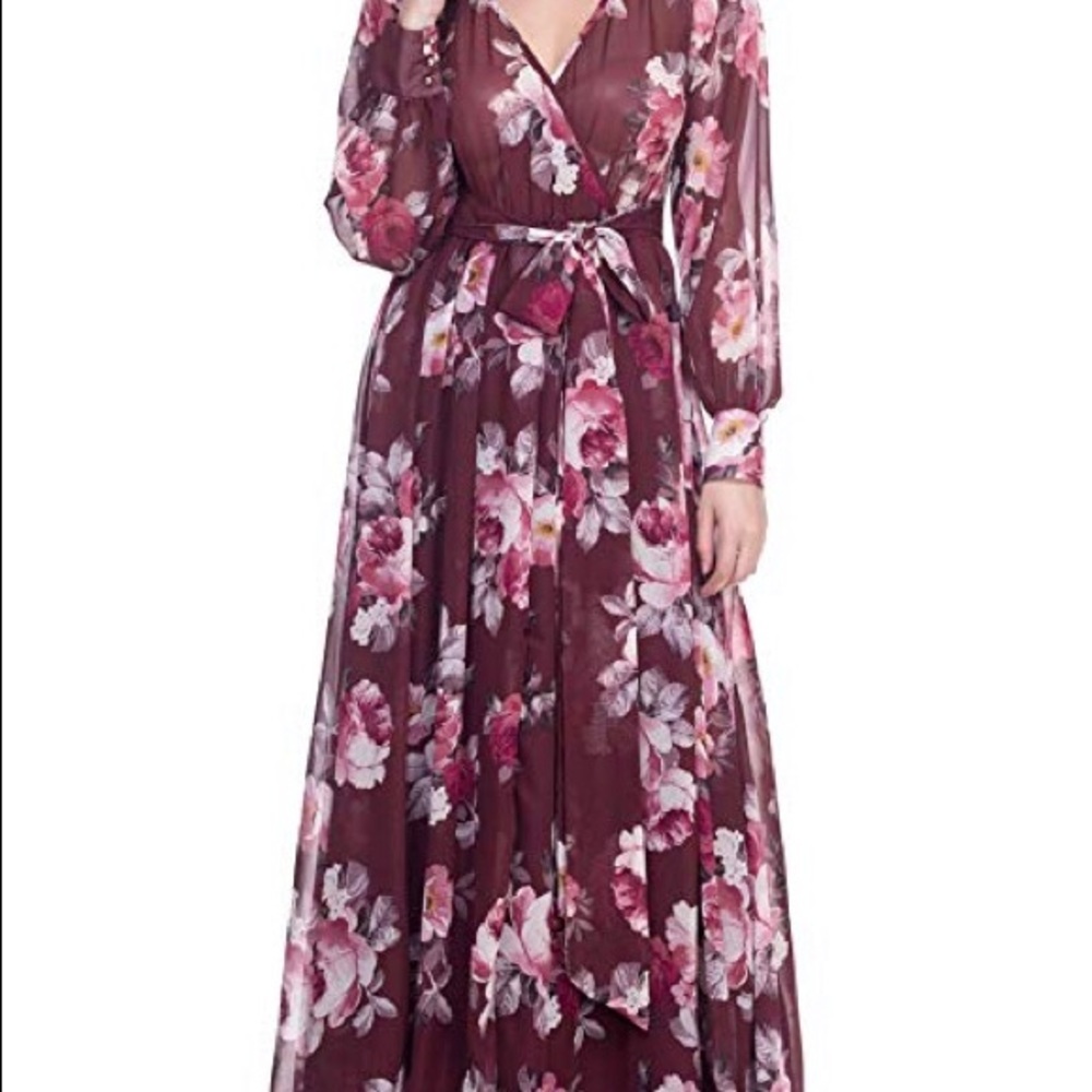 Brand new VICI Collection chiffon floral maxi